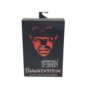 NECA Ultimate Frankenstein Monster Black‎ & White Figure New